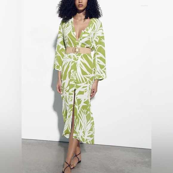 Zara Dresses & Skirts - Zara summer kaftan no belt included